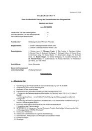 Niederschrift - Verbandsgemeinde Hagenbach