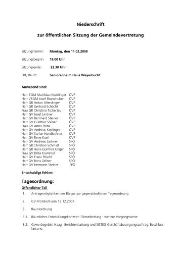 Protokoll von 2008-02-11 (77 KB) - .PDF - Mattsee
