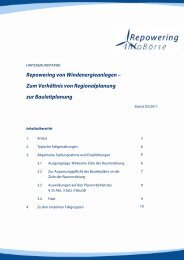 Zum Verhältnis von Regionalplanung zur Bauleitplanung