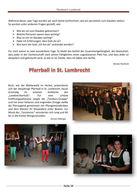 Pfarrverband St.Lambrecht-Mariahof