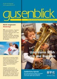 Foto: Haunschmidt - Gusenblick