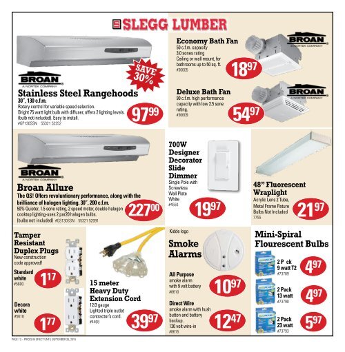 100% - Slegg Lumber