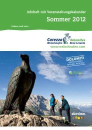 Sommer 2012 - WELSCHNOFEN - KARERSEE - Tirol