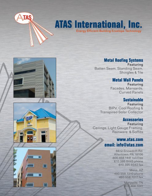Metal Wall Panels Atas International Inc - Atas International Metal Wall Panels Metal Wall Panels Atas International Inc - Atas International Metal Wall Panels