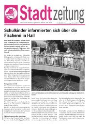 Stadtzeitung - in Hall in Tirol