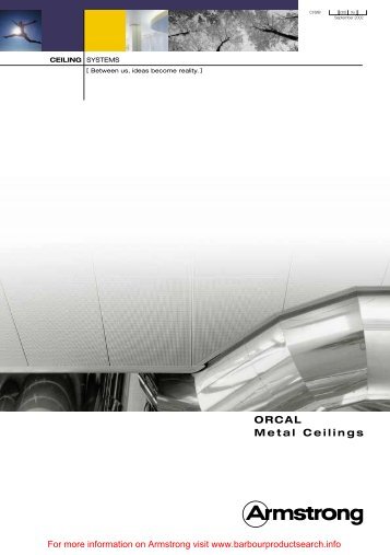 ORCAL Metal Ceilings - Barbour Product Search