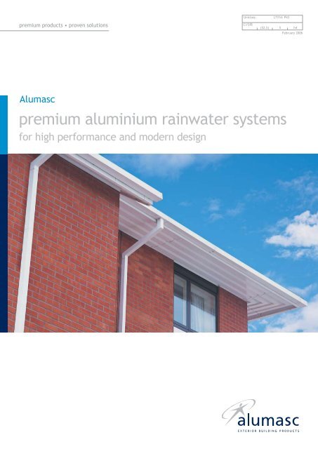 Premium Aluminium Rainwater Systems for High Performance and ...