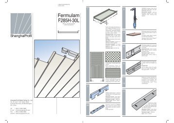 Download PDF(102kb) - Shanghai Profil Metal Ceiling Co., Ltd