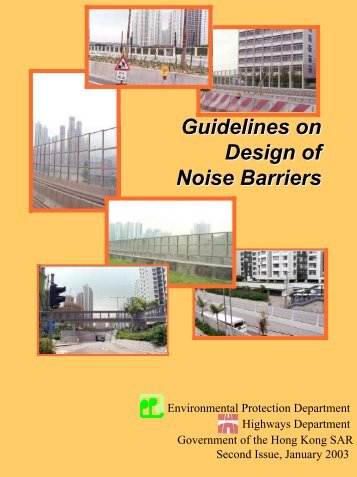 Guidelines on Design of Noise Barriers
