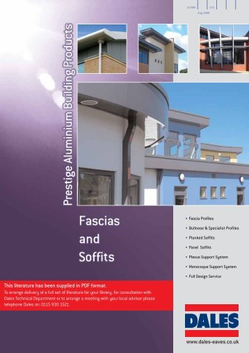 Fascias and soffits - RIBA Product Selector