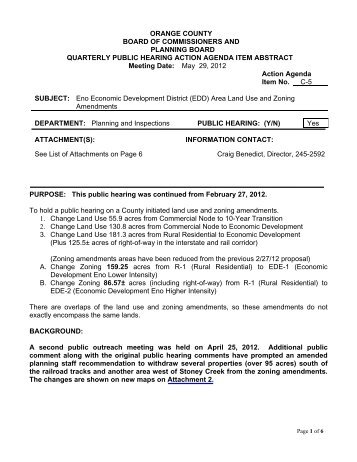 Comprehensive Plan Future Land Use Map and ... - Orange County