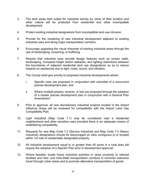 Kern County General Plan - Chapter 1, Land Use - County of Kern