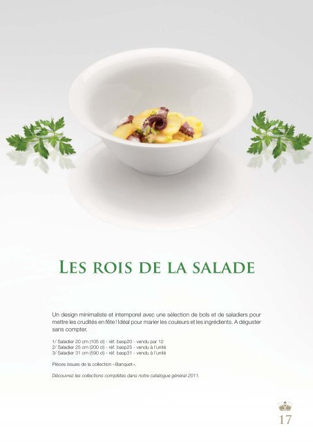 La porcelaine des chefs - RAK Porcelain