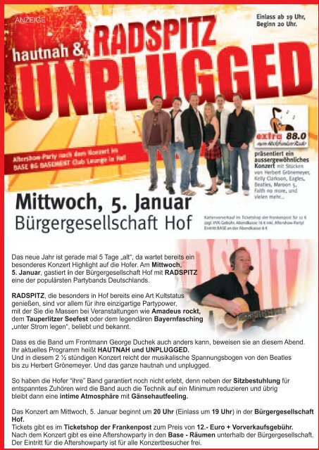 15. DEZEmBEr 2010 Bis 14. JAnuAr 2011 - Livegui.de