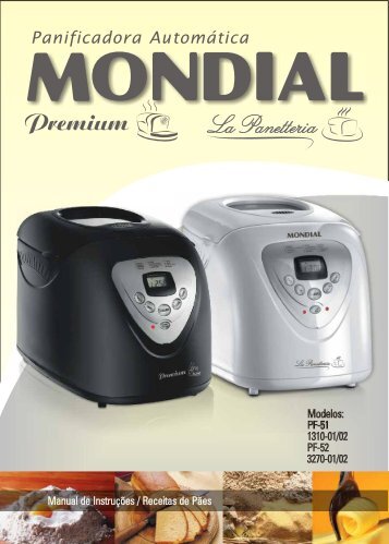 Manual Panificadora PF-51 e PF-52__PDF - Mondial