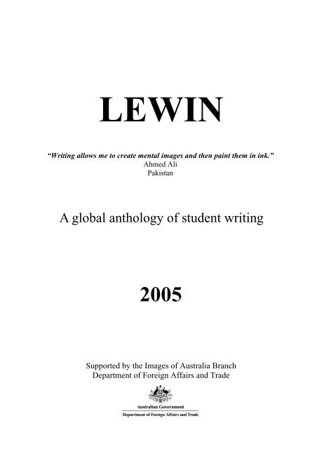 lewin 2005 - iEARN Australia International Education and Resource ...