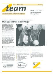 Mundgesundheit in der Pflege - Zahnärztekammer Schleswig-Holstein