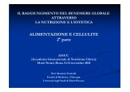 Fraticelli M._parte 2_Alimentazione e cellulite - Accademia ...