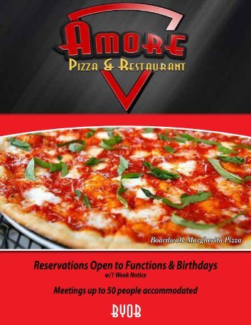 to download our Take-Out menu - Amore Pizza and Restaurant West ...