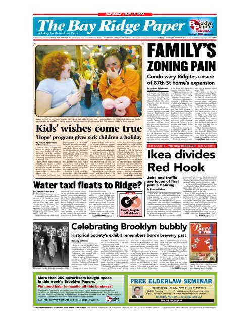 FAMILY'S - The Brooklyn Paper