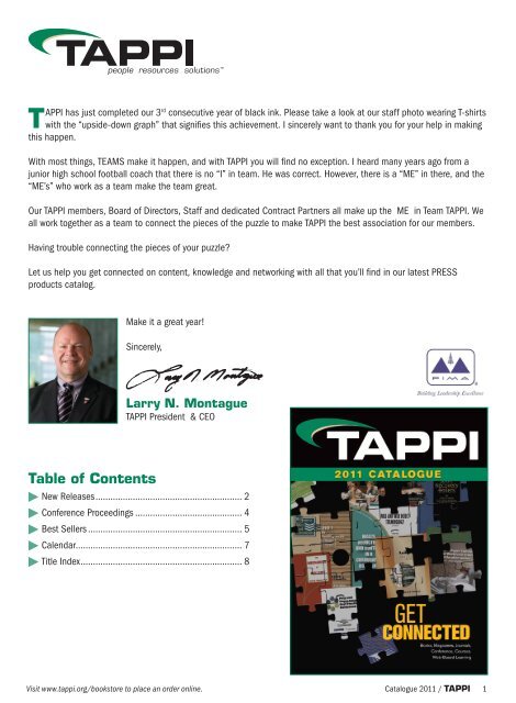 get connected - Tappi