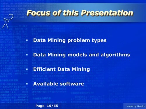 Data Mining Versus Semantic Web