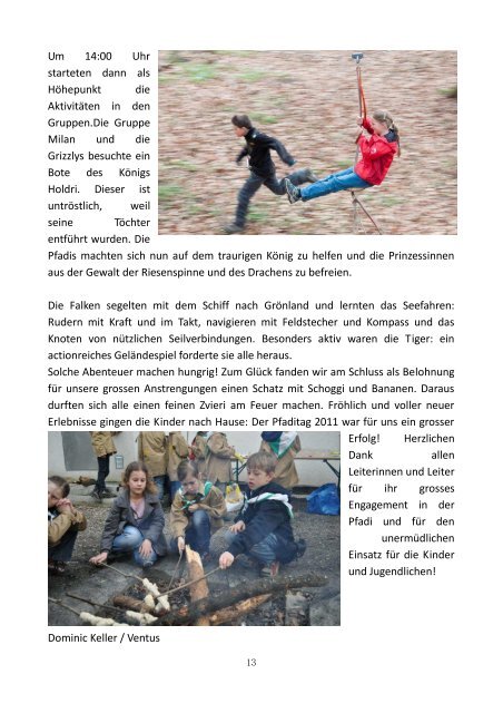 Pfila Wolfsstufe Zeitreise (10.-13. Juni 2011) - Pfadi Illnau-Effretikon ...