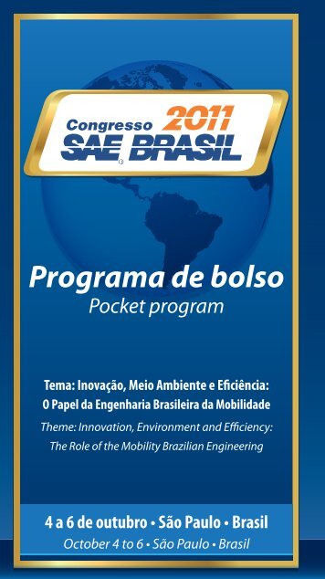 Programa de bolso - SAE Brasil