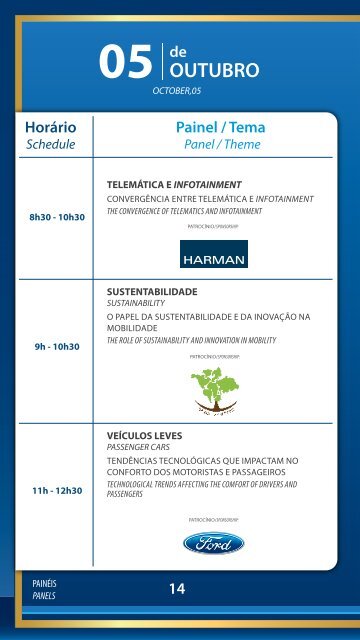 Programa de bolso - SAE Brasil