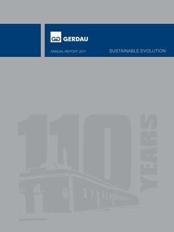 SUSTAINABLE EVOLUTION - Gerdau