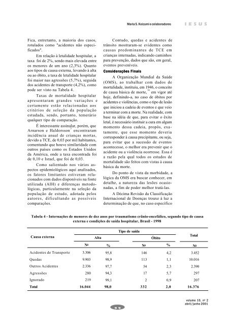 informe epidemiológico do sus informe epidemiológico do sus