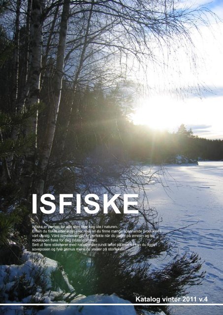 Isfiskeutstyr - Isfiskebua
