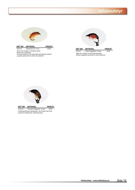 Isfiskeutstyr - Isfiskebua