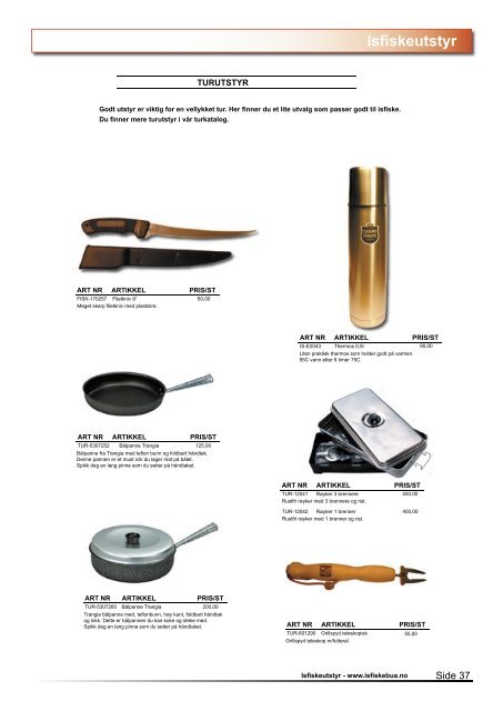 Isfiskeutstyr - Isfiskebua