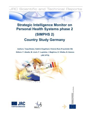 (SIMPHS 2) Country Study Germany - JRC - Europa