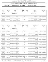 TKD - List of Shipping Bills Pending in Scroll_IN - ICD Tughlakabad