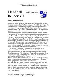 Ausgabe 05 - Vereinigte Turnerschaft Kempen