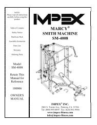 SM-4008 - Impex Fitness