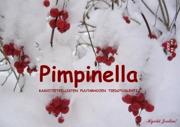 Pimpinella 24, 2005 - Botania