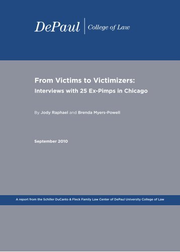 From Victims to Victimizers: - DePaul in the News - DePaul University