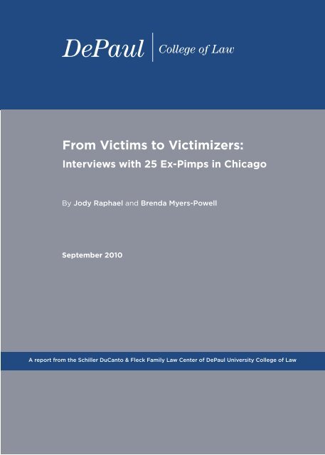 From Victims to Victimizers: - DePaul in the News - DePaul University