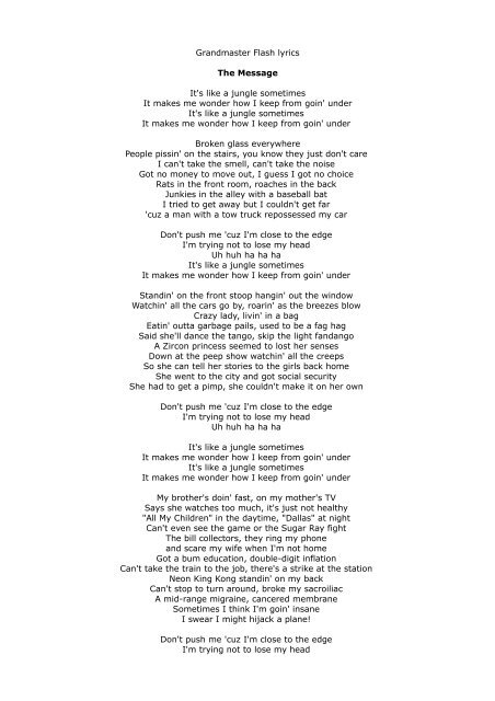 The Far Stairs - Lyrics