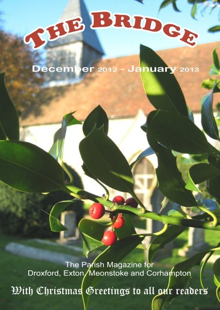 The Bridge For December 2012 January 2013 Bridge Parishes