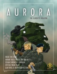 Issue 3.2 - Aurora, the Silhouette Magazine