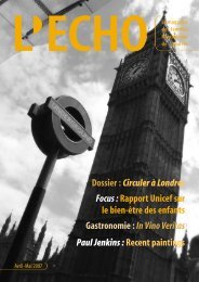 Dossier :Circuler à Londres Focus - ECHO, le magazine des familles ...