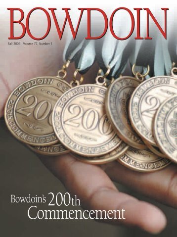 Bowdoin Fall 2005 - Bowdoin College