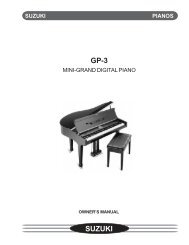 Suzuki fp 2024 s digital piano