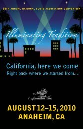 Illuminating Tradition - National Flute Association