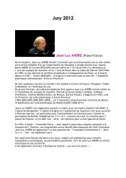 Jury 2012 Jean-Luc ANDRE - Concours international de piano d'Ile ...