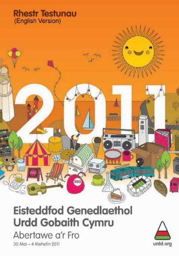 1:general rules of the eisteddfod - Urdd Gobaith Cymru